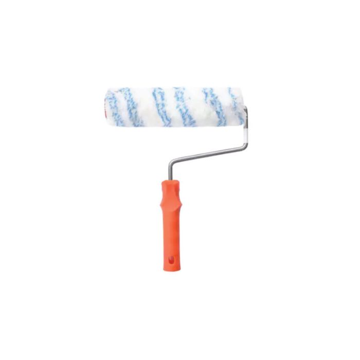 Brushco Rolloplan R Blue - White Paint Roller with Handle 23cm