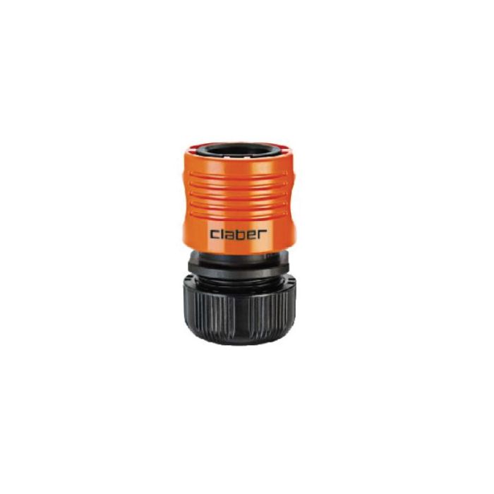 Claber 8606 1/2" Waterstop Hose Connector