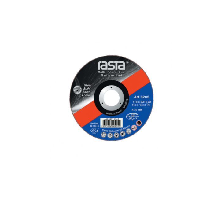 Rasta Metal Cutting Disc 4" 100x2.5x16mm