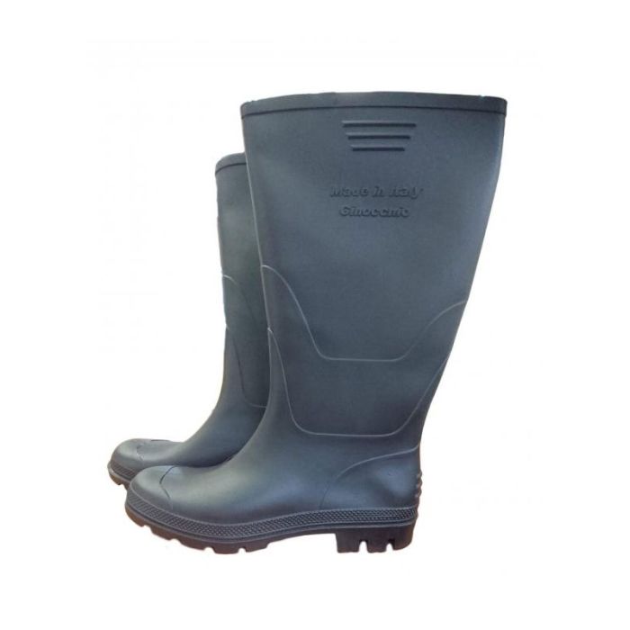 Euro Black Safety Rubber Boots No.41