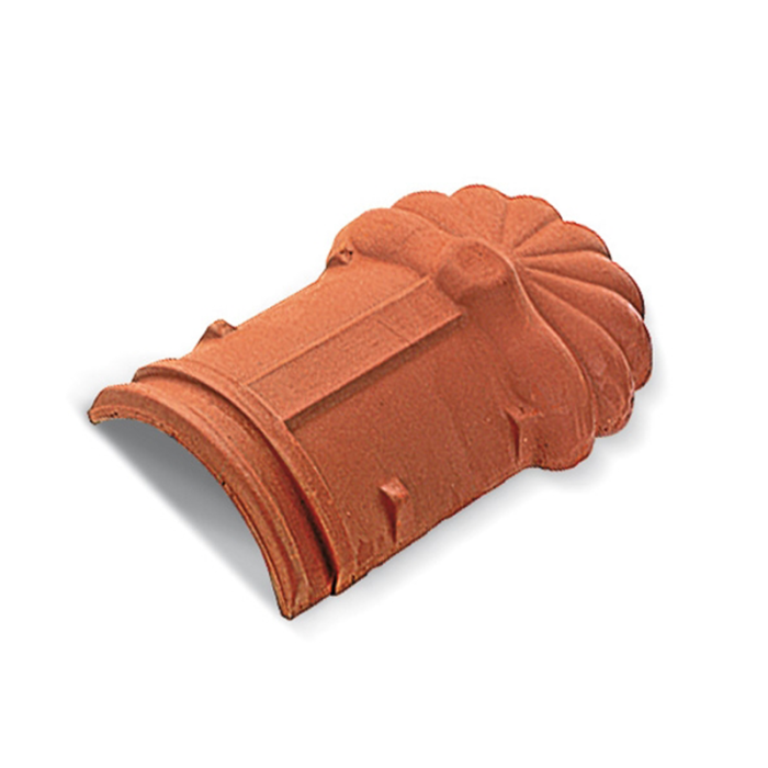 Red End Ridge Italian Roof Tile