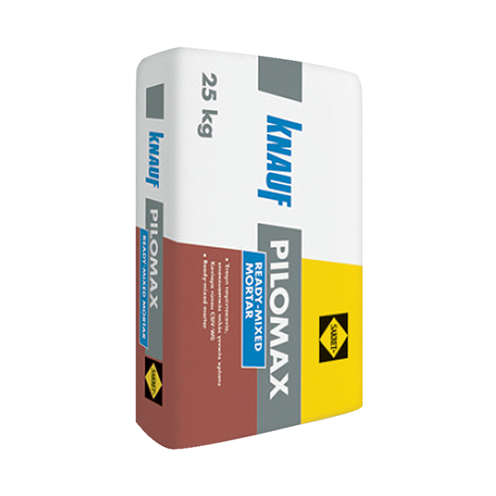 Knauf Pilomax Grey Ready Mixed Mortar 25KG