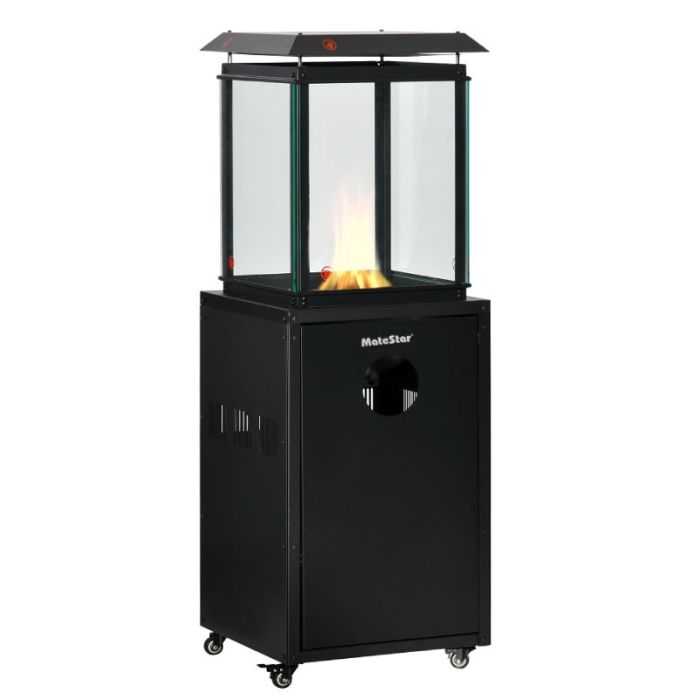Matestar MAT-1201 Black Flameheater Patio Heater