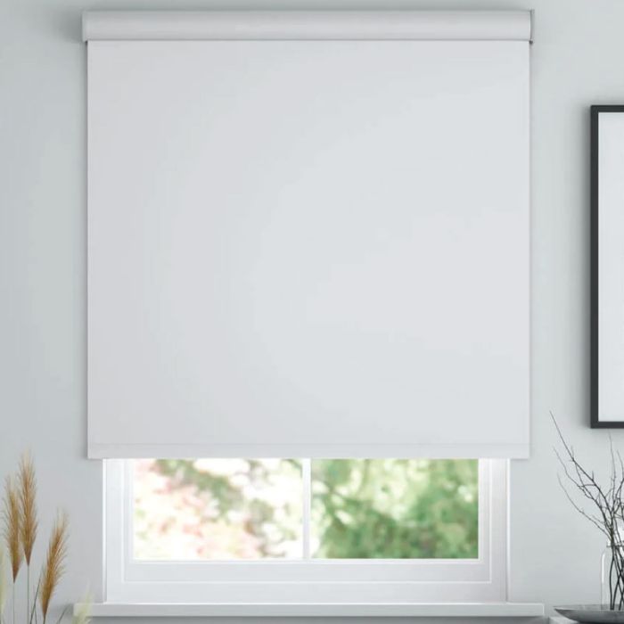 Roller Blind Blackout 160cm(L)x90cm(W) White