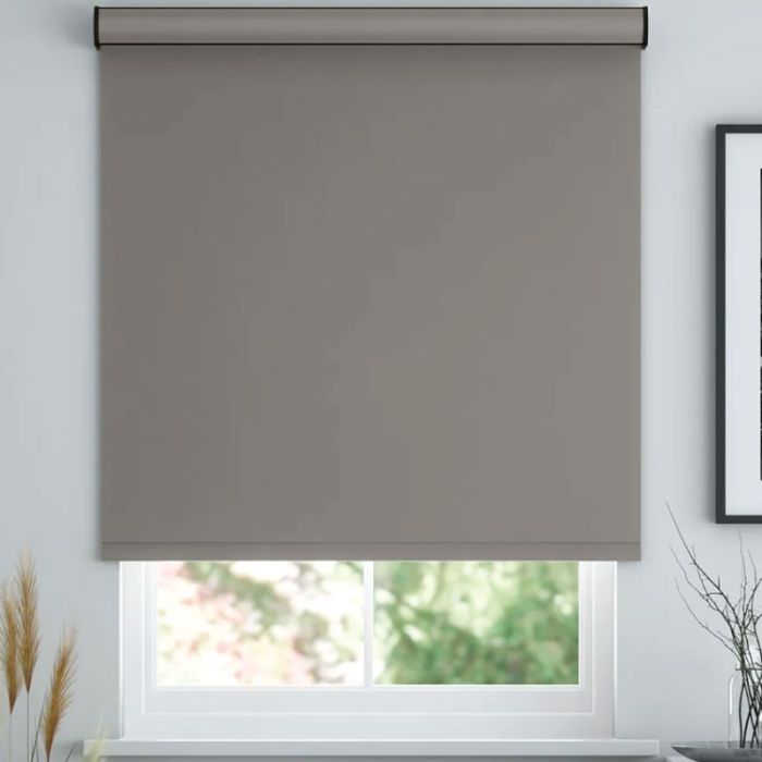 Roller Blind Blackout 160cm(L)x120cm(W) Stone