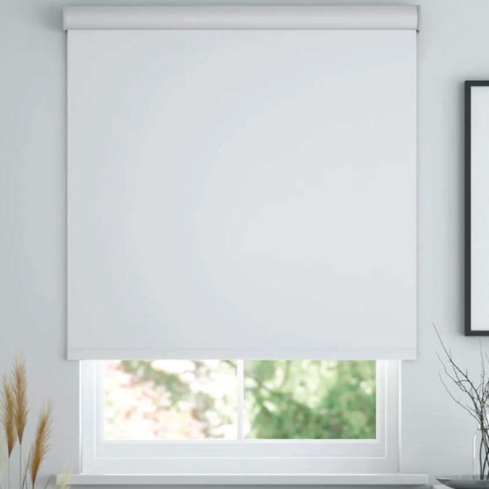 Roller Blind Blackout 240cm(L)x90cm(W) White