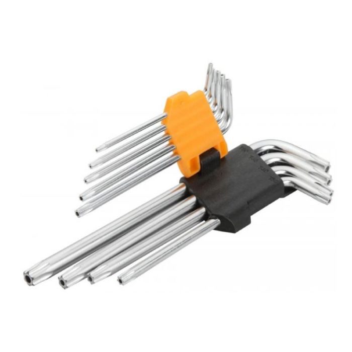 Tolsen Long Arm Torx 9pcs Set Hex Keys