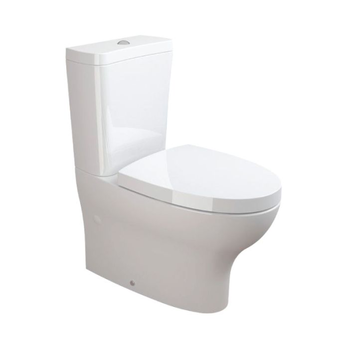 Sanitana Pop Art Compact BTW Dual Trap WC Toilet