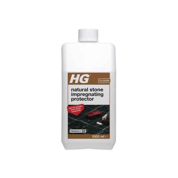 Hg 1l Marble & Natural Stone Impregnator Protector Floor Cleaner