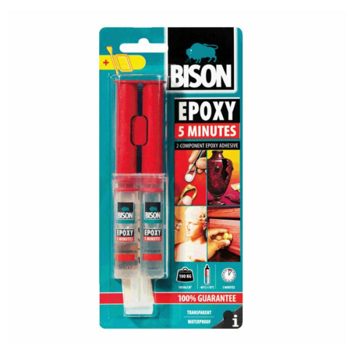 Bison 24ML 5 Minutes Epoxy Glue