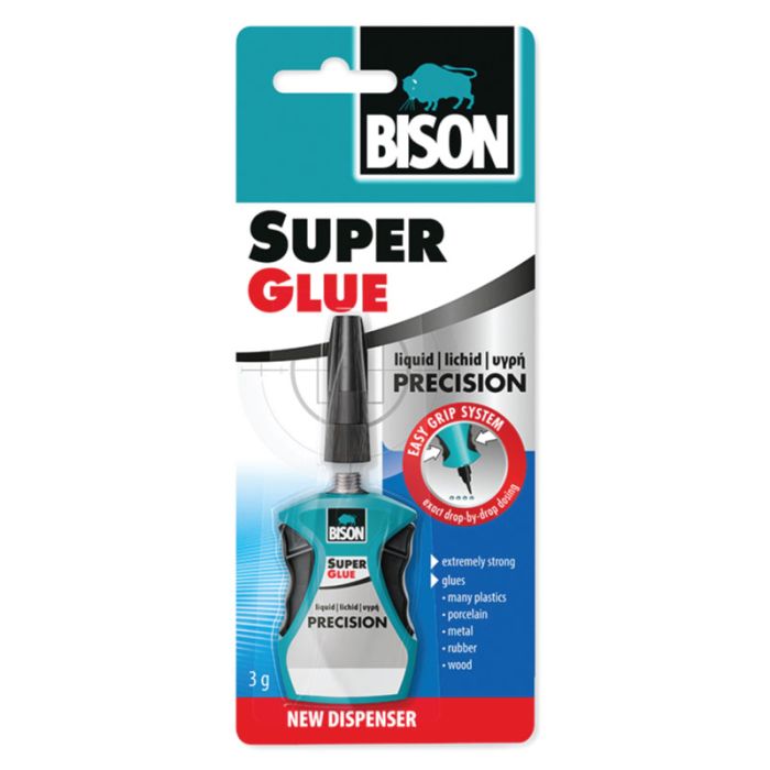 Bison 3g Precision Card Super Glue