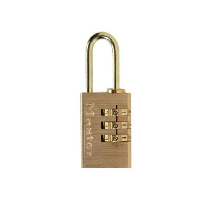 Masterlock Mas Brass 620D Combination Padlock 20mm