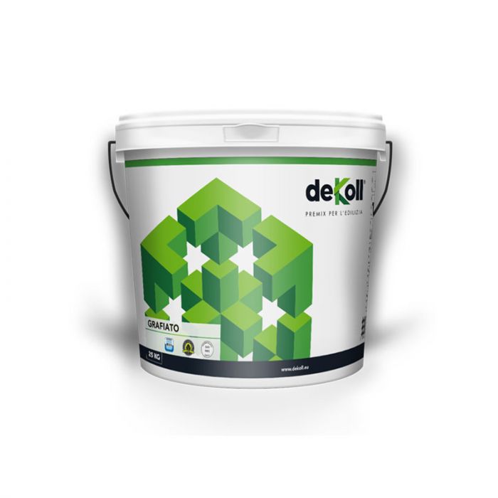 Dekoll Grates Liquid 1.5mm Decorative Finishing Render White 25kg