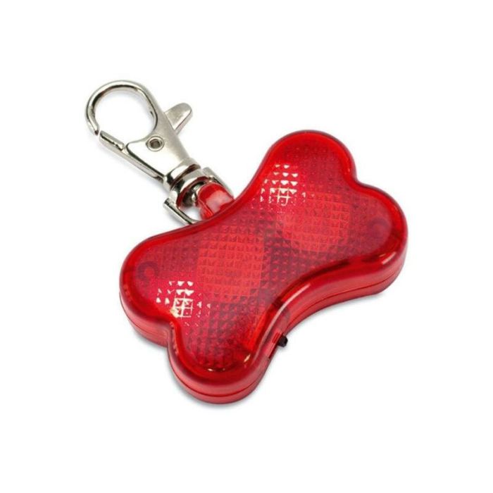 Companion Visibility Plastic Red Pet Safety LED Flasher