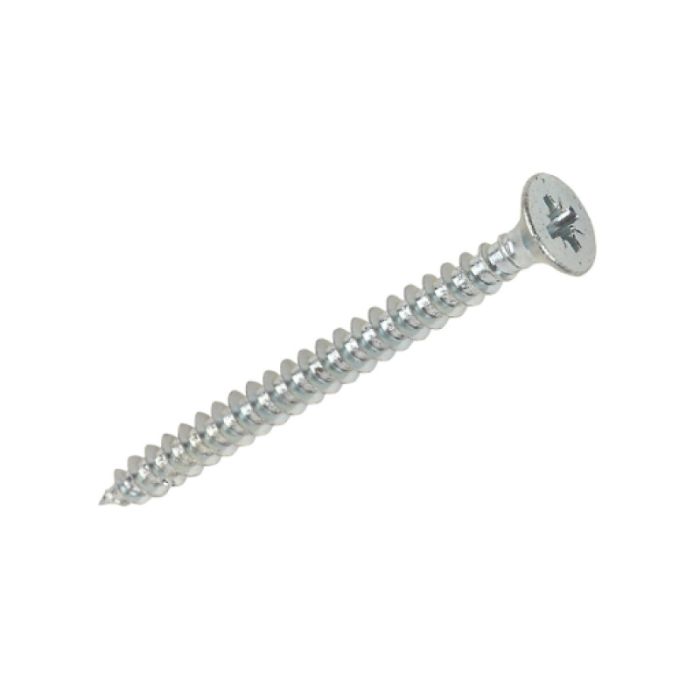 Woodscrews PZ Silver 3.5 x 40mm 200 Pack