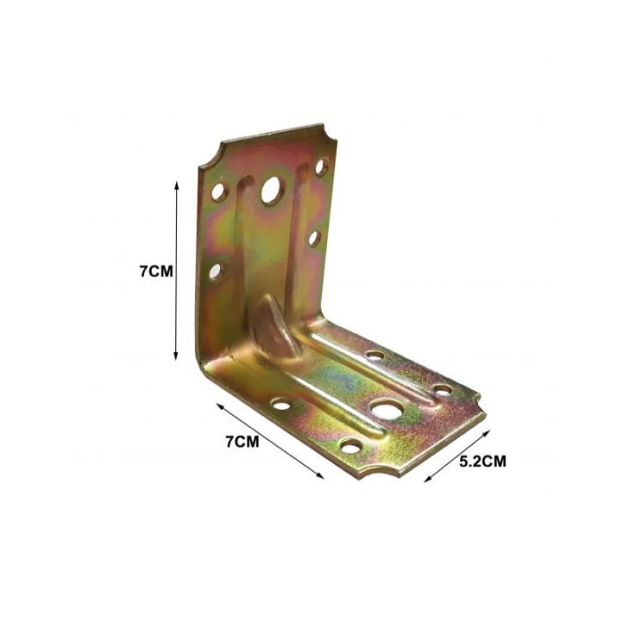 Iridium Metal Reinforced Angle Bracket 7x7x5cm