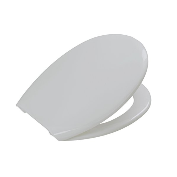 Cavalier Thermoplastic White Toilet Seat