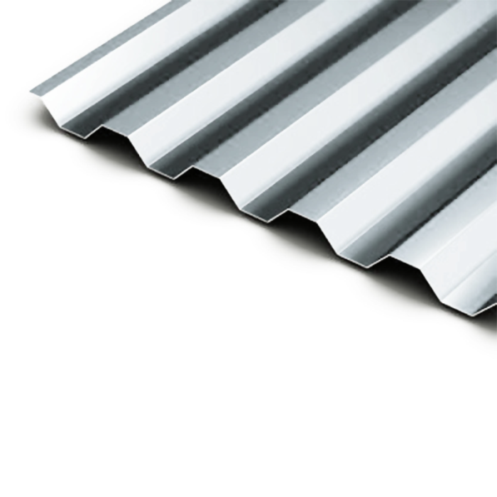 White Corrugated Metal Roof Sheets 5.5m