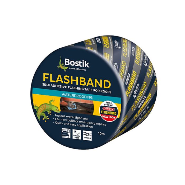 Evostik 50mmx10m Flashband Grey Flashing Tape