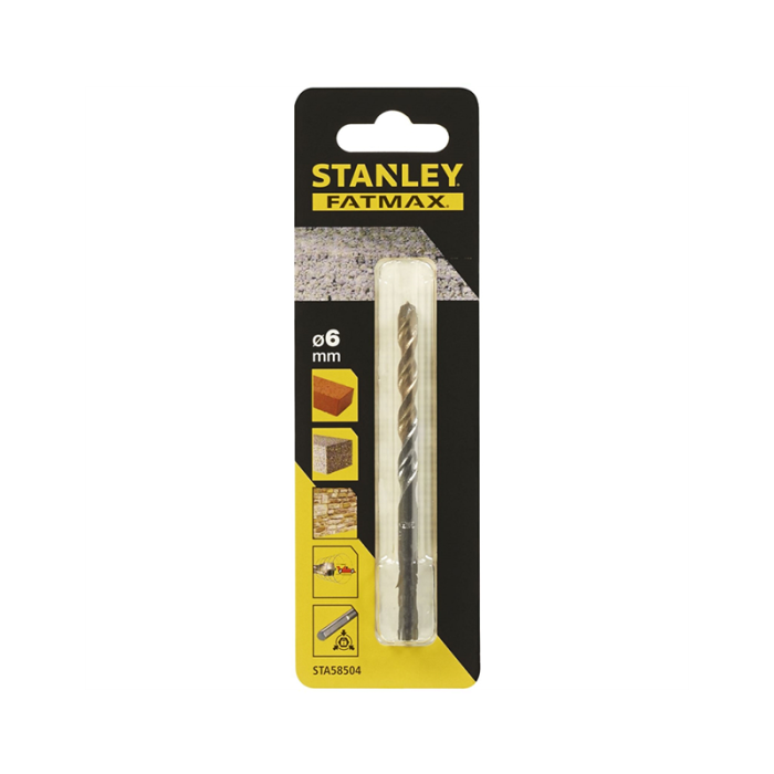 Stanley FatMax Masonry Drill Bit 6mm