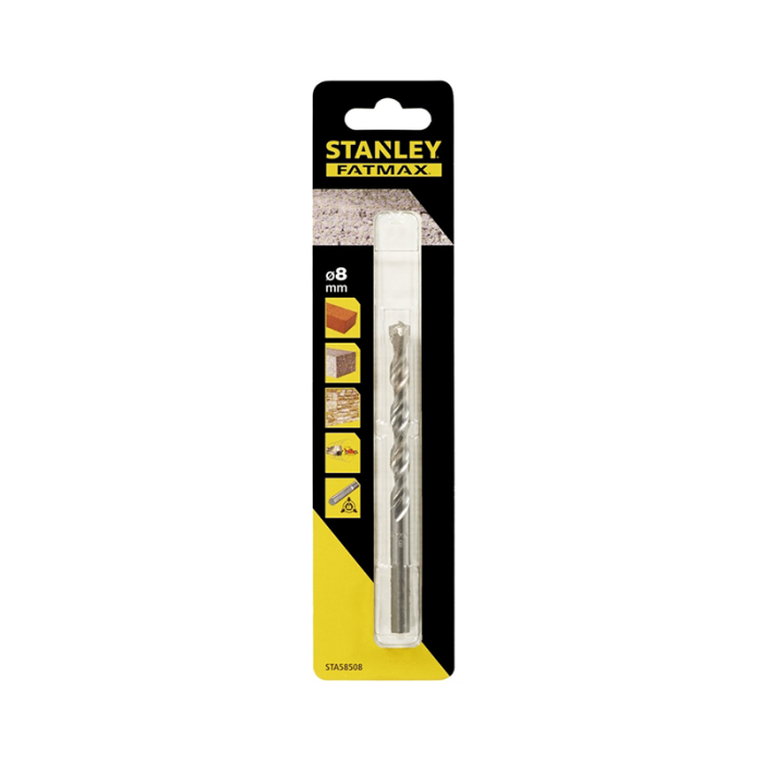 Stanley FatMax Masonry Drill Bit 8mm