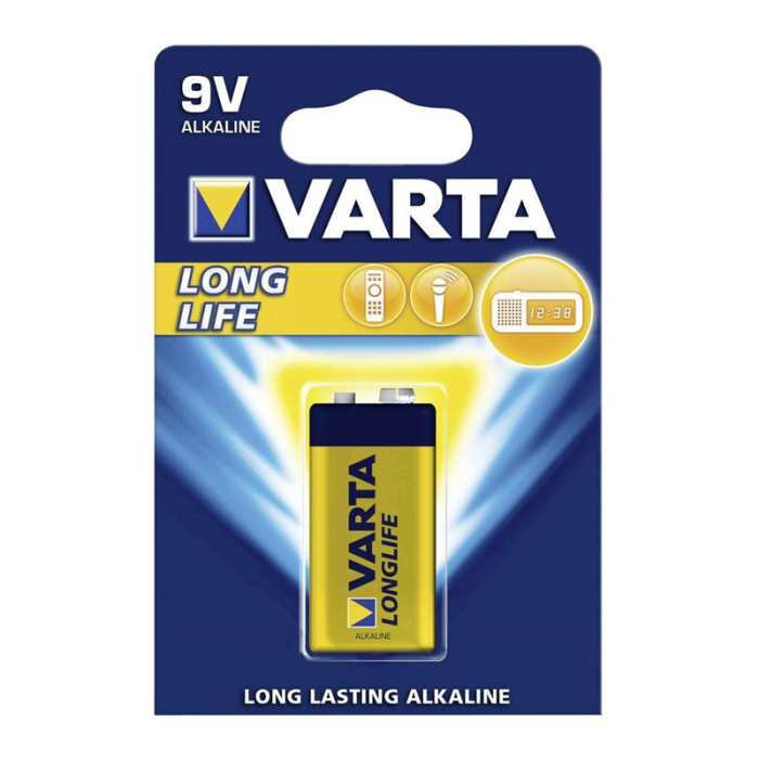 Varta Long Life High Energy Alkaline 9V Battery