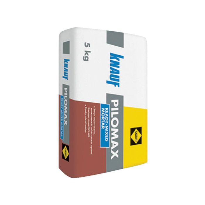 Knauf Pilomax Grey Ready Mixed Mortar 5KG