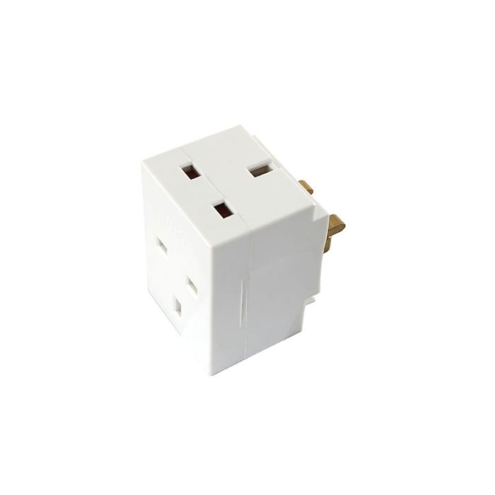 Astra 3-Gang 928L Multi Adaptor Plug Socket