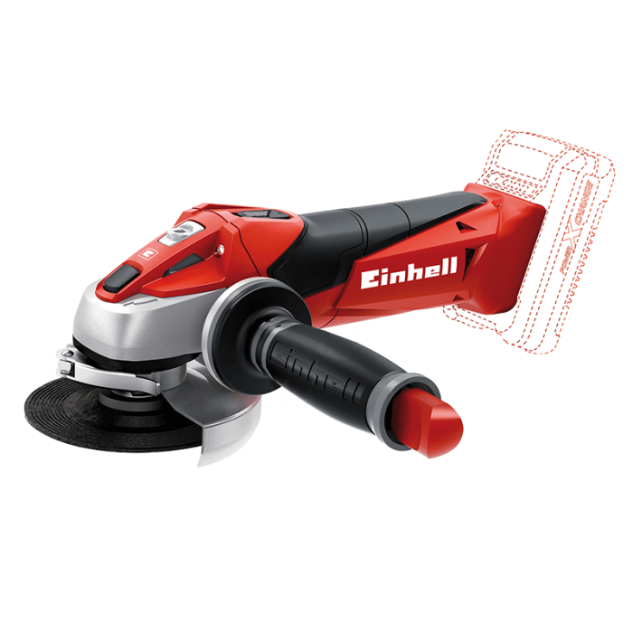 Einhell Cordless Angle Grinder TE-AG 18 Li Solo 18V - Bare