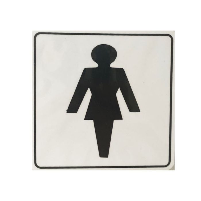 Ladies WC Sign 95x5mm