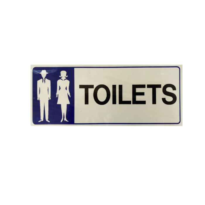 WC Sign 75x200mm