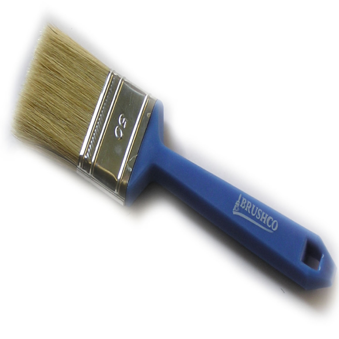 Brushco Z49W Blue Straight Paint Brush 80mm