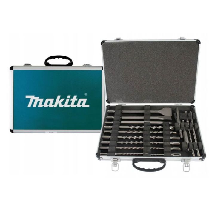 Makita 17pcs Chisel & Drills SDS Plus Drill Set