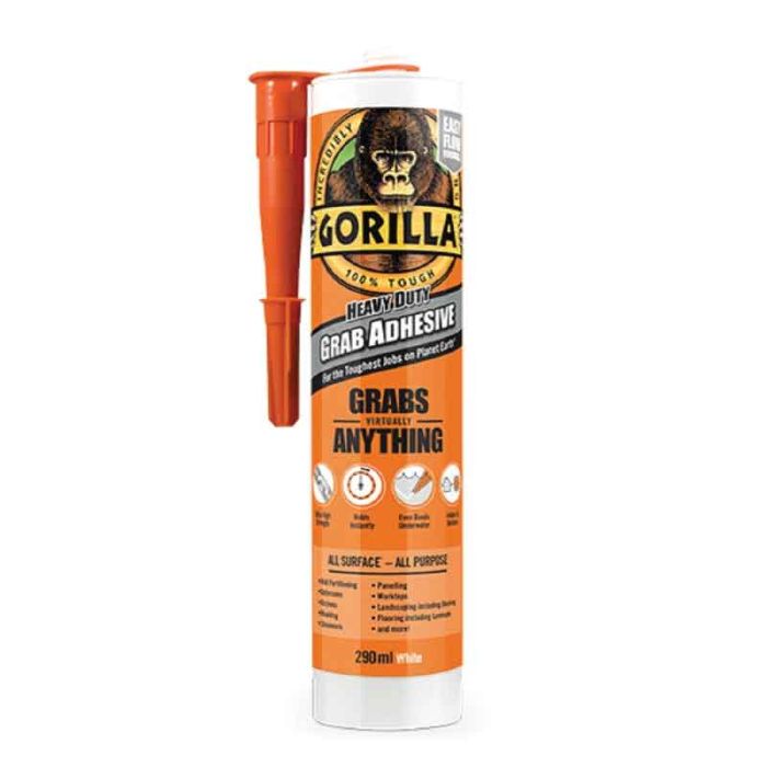 Gorilla Grab Adhesive White 290ml