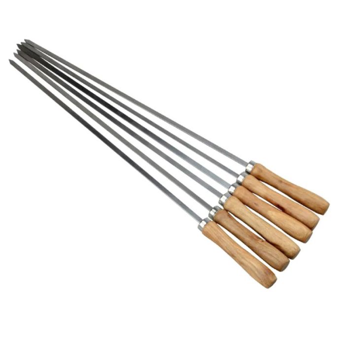 Casaluna Small Stainless Steel 12pcs Set BBQ Skewers