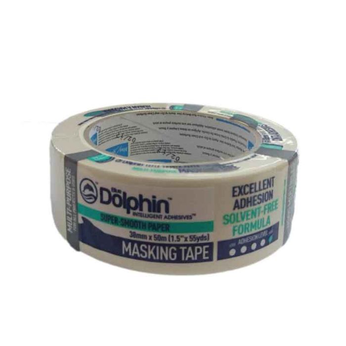 Dolphin 38mmx50m Paper Masking Tape