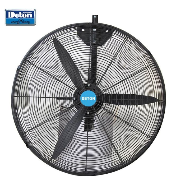 Deton DF650-TW 26" Μαύρος Ανεμιστήρας Τοίχου 