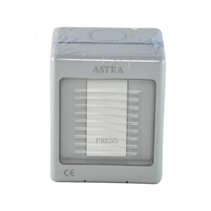 Astra 1-Gang 1-Way Outdoor Door Bell Switch