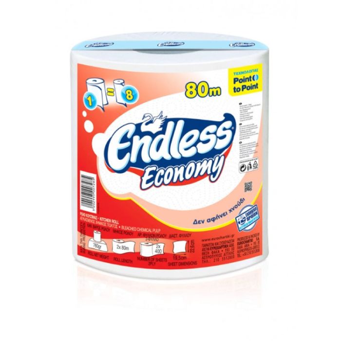 Endless Economy 80M Kitchen Roll