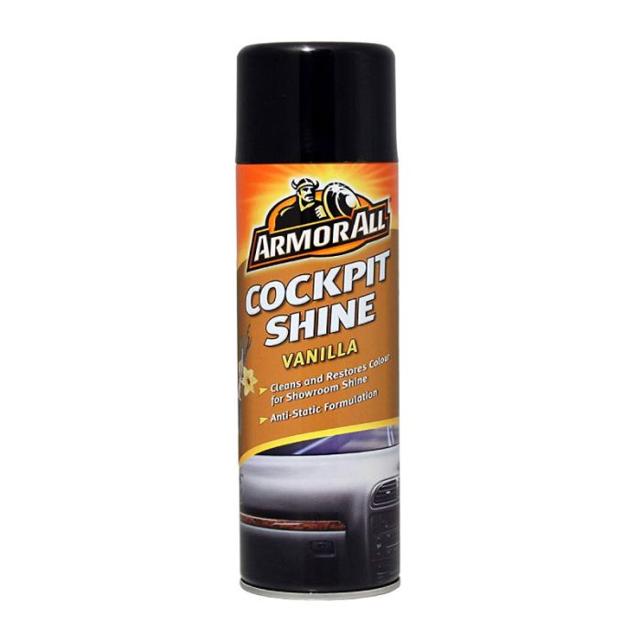 Armor All Vanilla Cockpit Shine & Clean Spray 500ml