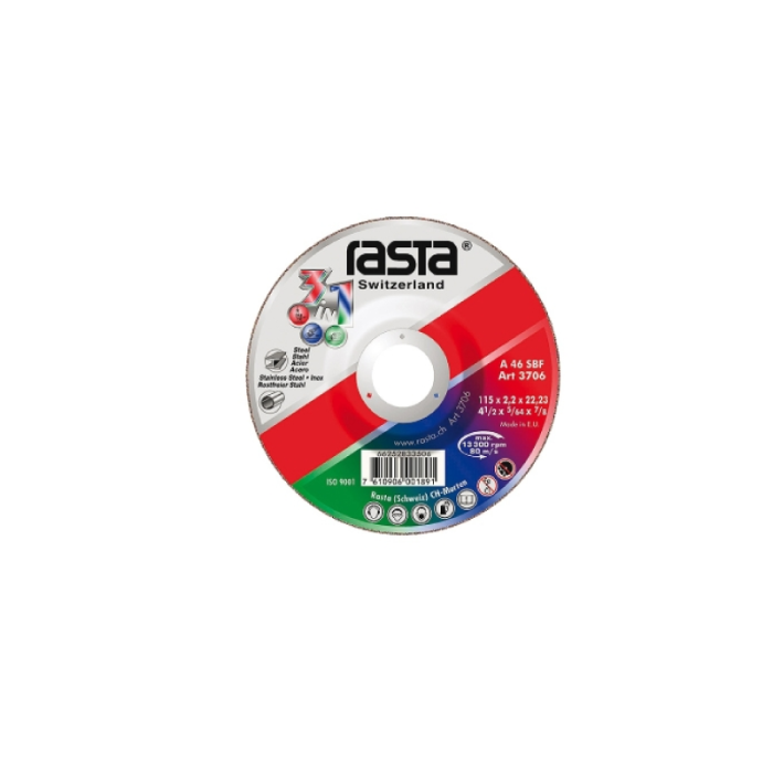 Rasta Metal Cutting Disc 4½" 115x2.2x22.23mm