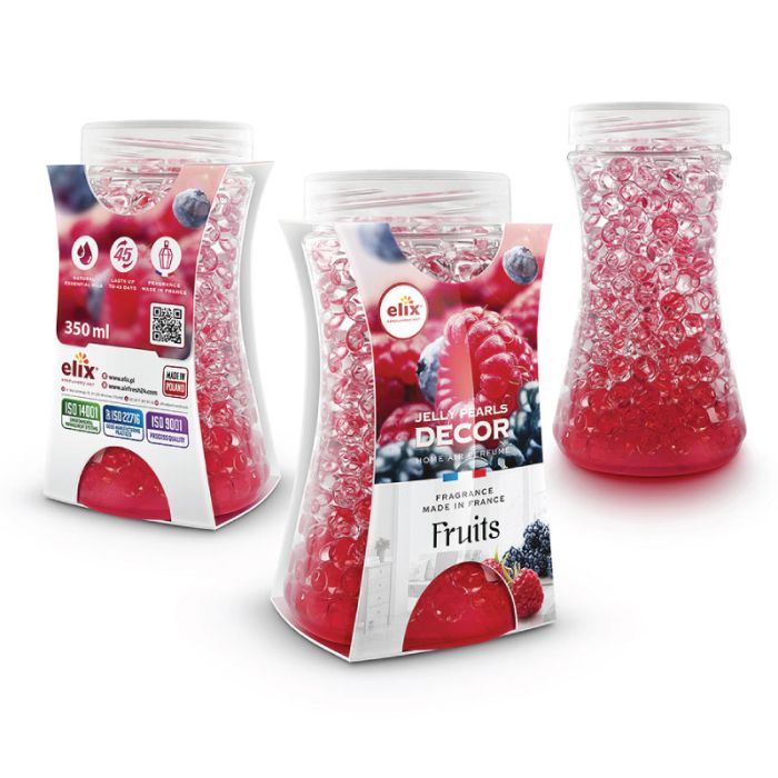 Elix Jelly Pearls Décor Fruits 350ml Air Freshener