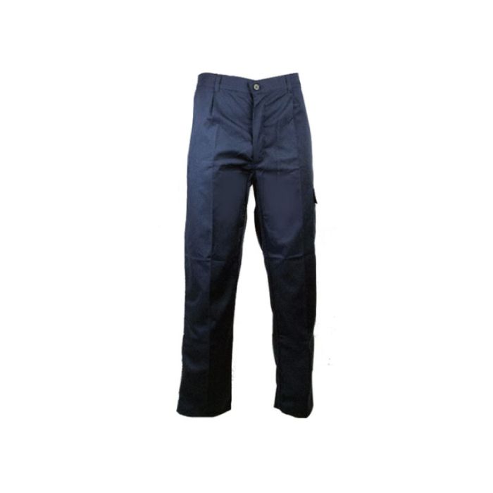 Bormann Polyester Cotton Navy Blue Workwear Trouser - XL