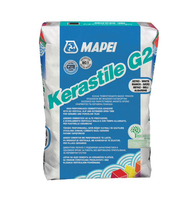 Mapei Kerastile G2 C2TE Tiles Adhesive 25KG