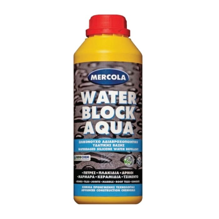 Mercola Water Block Aqua 5l Αδιαβροχοποιητικό Πέτρας