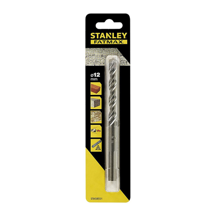 Stanley FatMax Masonry Drill Bit 12mm