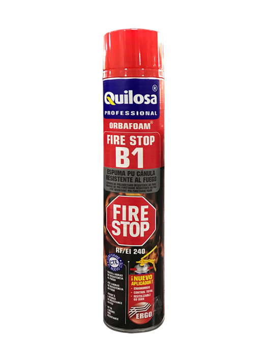 Quilosa PU-Orbafoam B1 Fire Stop 750ml Fire Rated Foam