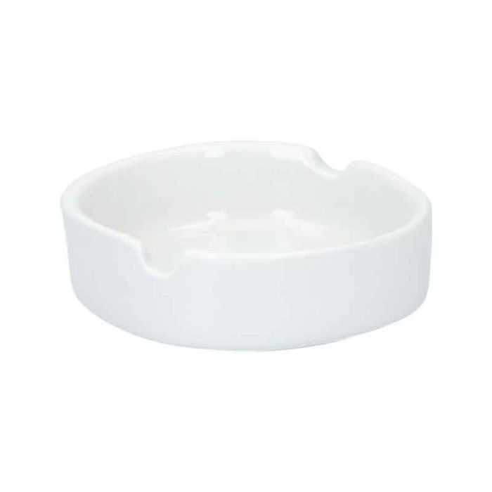 2Clean 8711 White Ceramic Ashtray