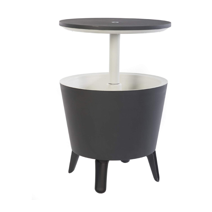 Keter Dark Grey Bar Table/Cool Box