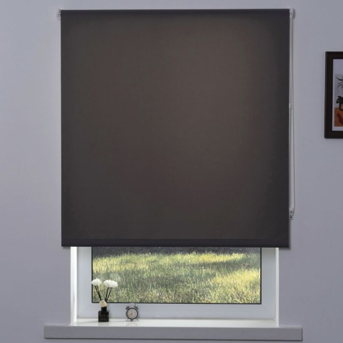 Roller Blind Daylight 160cm(L)x160cm(W) Grey